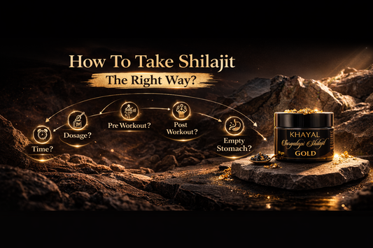 How to take Shilajit: Dosage, Timing, and the Best Way to Consume It.