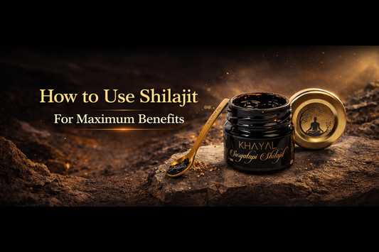 How to Use Shilajit For Maximum Benefits.