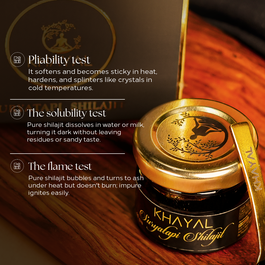 Suryatapi shilajit | 90 days sun processed | Conqueror of Weakness