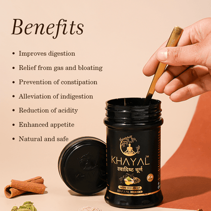 Swadisht Churan | 100%  Natural ingredients | Improves gut health